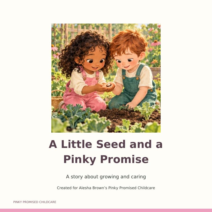Cover of A Little Seed and a Pinky Promise